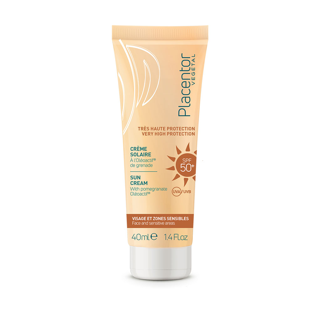 Placentor Végétal Crema solar SPF50+ rostro y zonas sensibles 40 ml