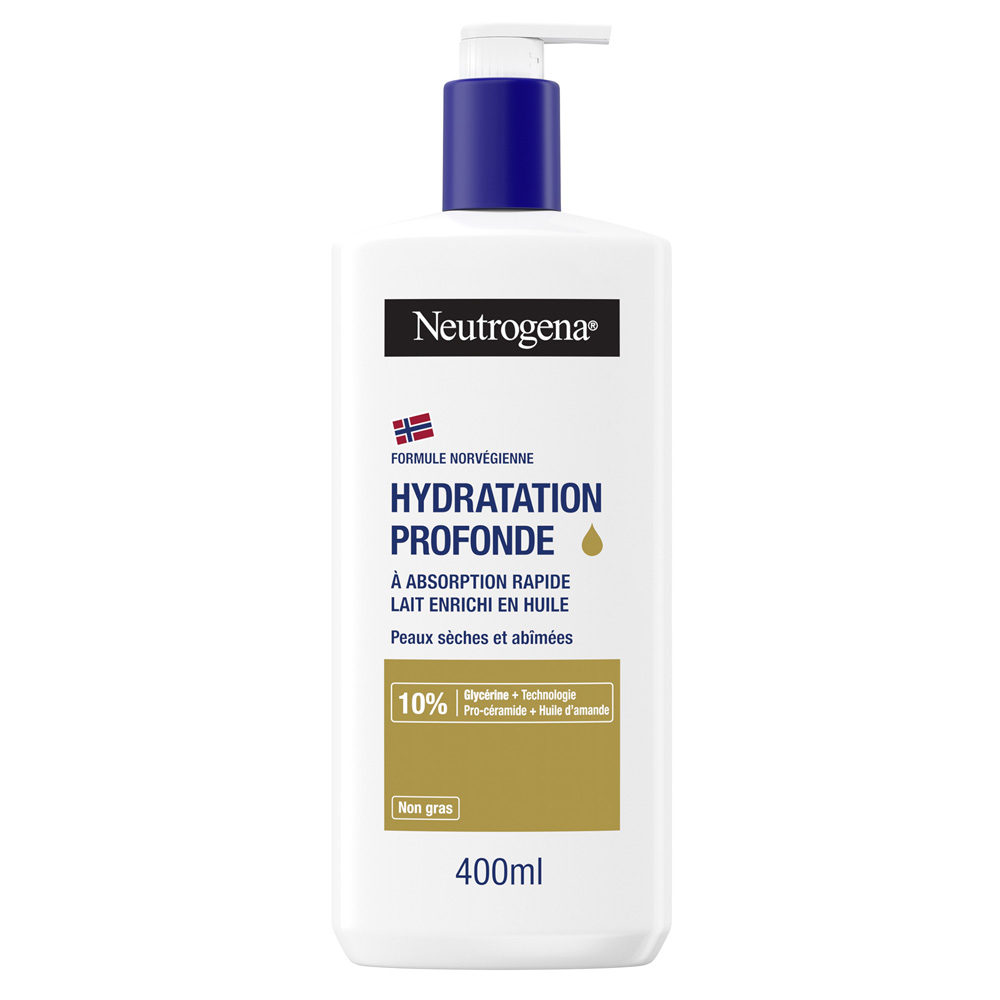 Neutrogena Hidratación profunda Crema corporal hidratación profunda enriquecida con aceite pieles secas a muy secas 400 ml