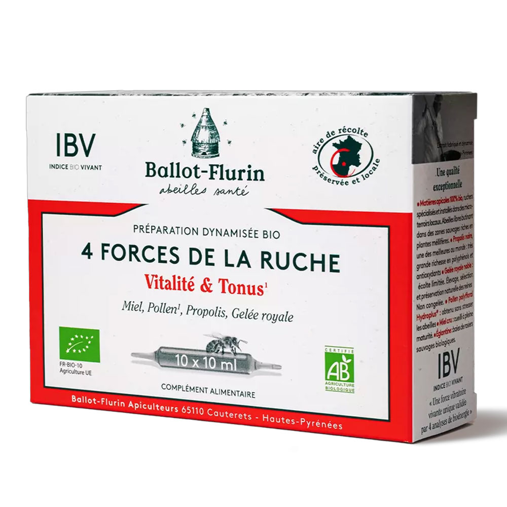 Ballot-Flurin 4 fuerzas de la colmena vitalidad y energía 100ml