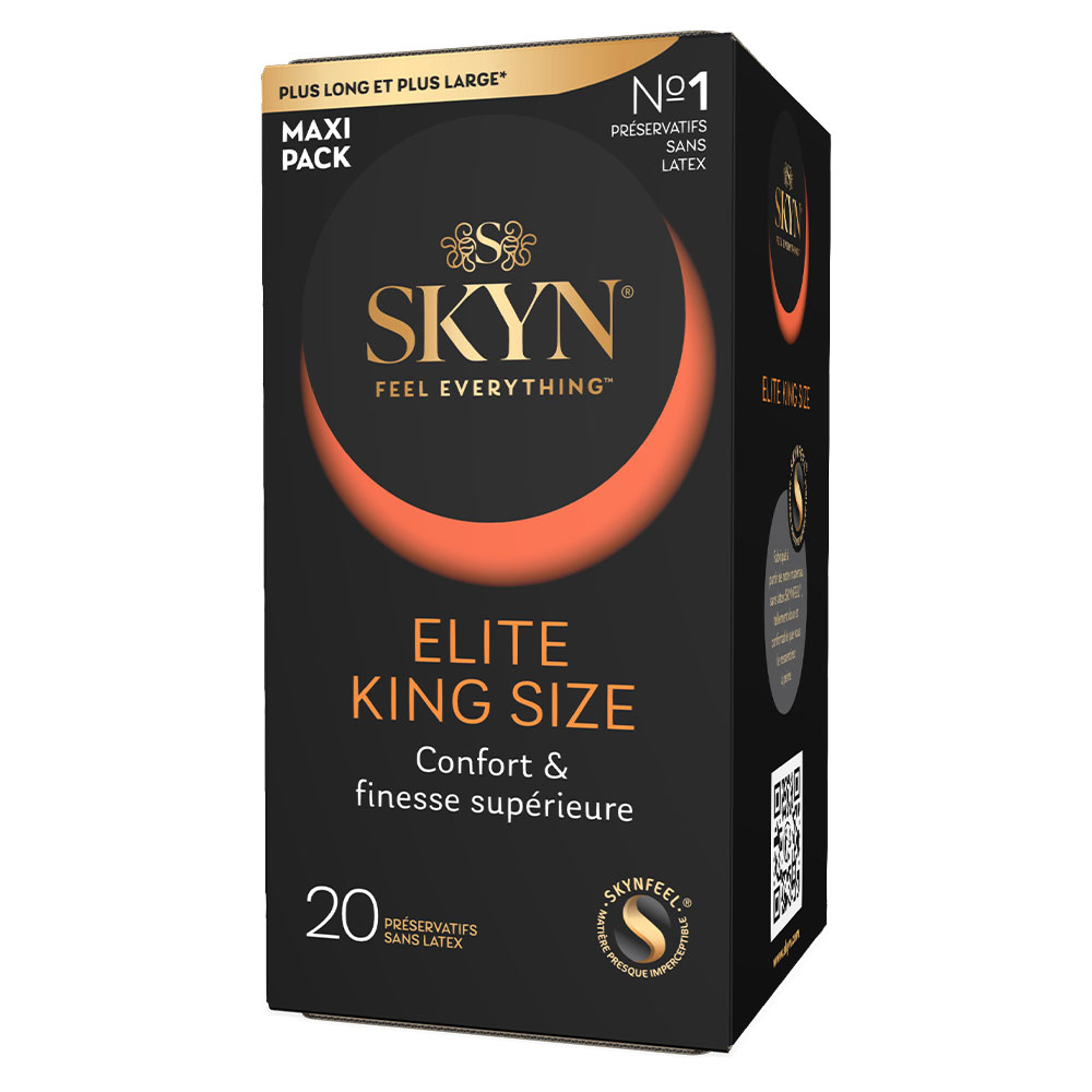 Skyn Elite Preservativos sin látex Comodidad y finura superiores x20