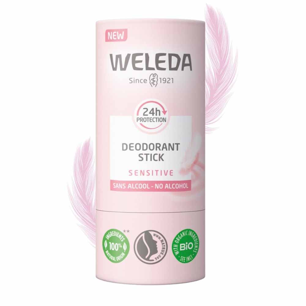 Weleda Desodorante en barra 24h Sensitive 50g