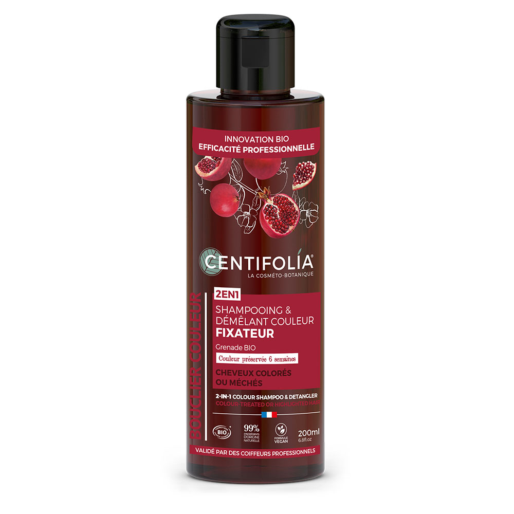 Centifolia Champú fijador del color y desenredante Cabello teñido o con mechas 200 ml