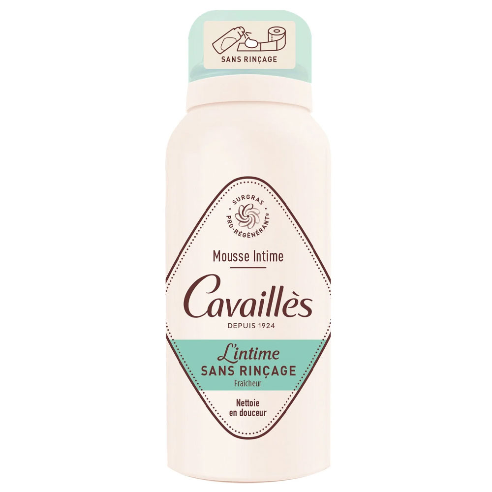 Cavaillès Surgras Pro-Regenerador Espuma íntima fresca sin aclarado 100 ml