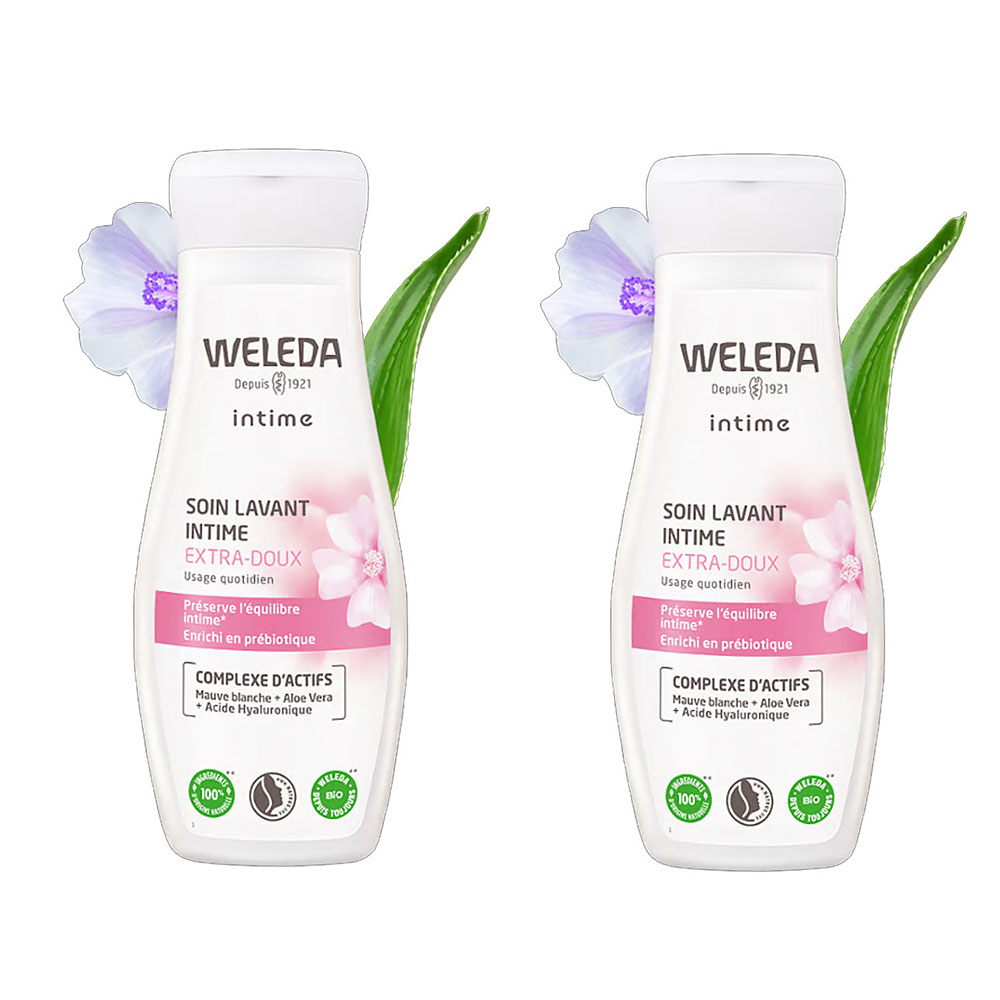 Weleda Intime Cuidado limpiador íntimo Extra-suave 2x200ml