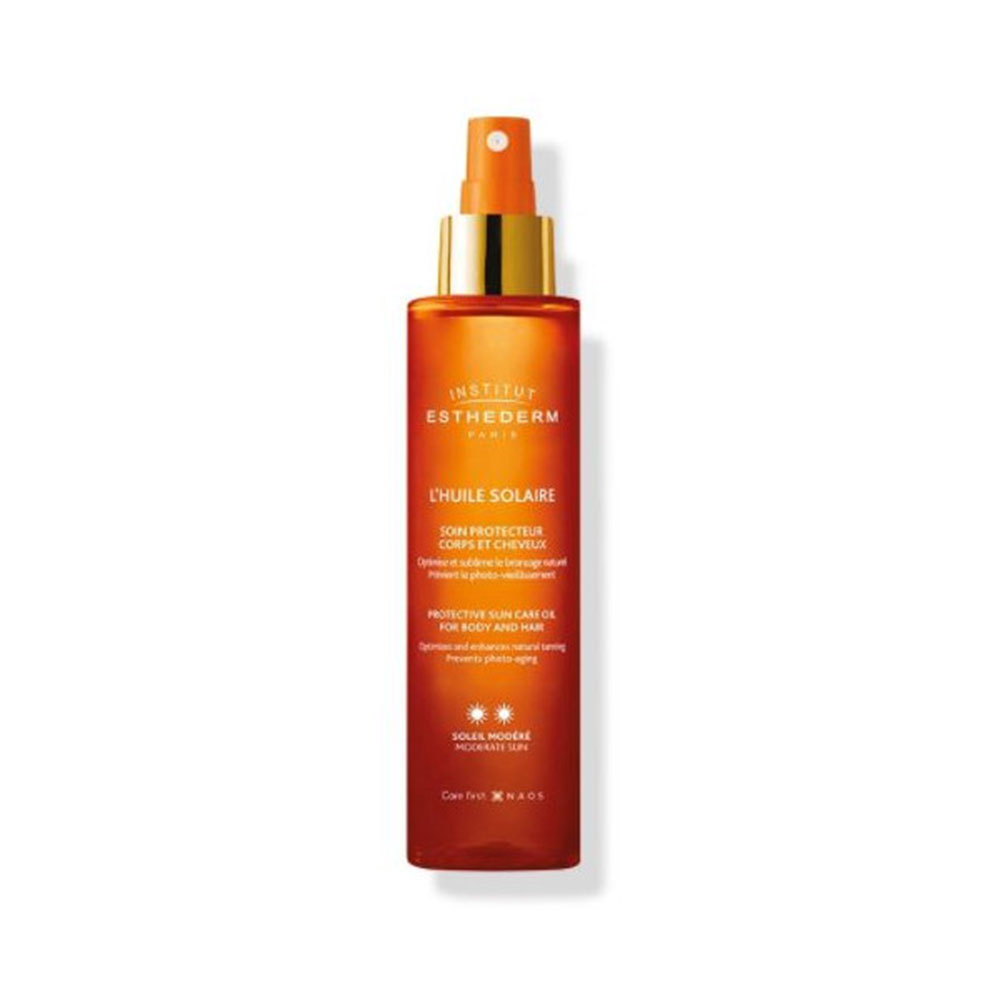 Institut Esthederm Adaptasun Aceite solar hidratante y protector cuerpo y cabello 150ml