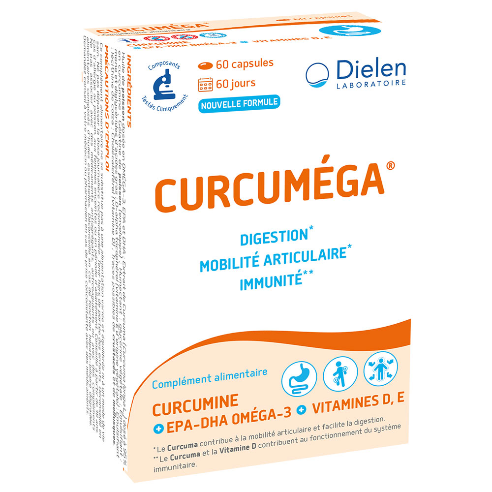 Dielen Curcumega 60 cápsulas