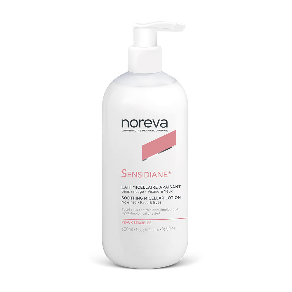 Noreva Sensidiane Leche Micelar Dermo Limpiadora Piel sensible Peaux Sensibles 500 ml
