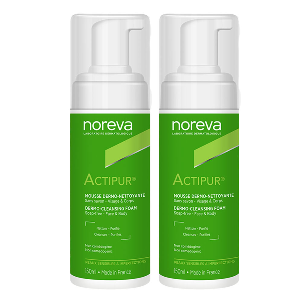 Noreva Actipur Espuma Dermolimpiadora 2x150ml