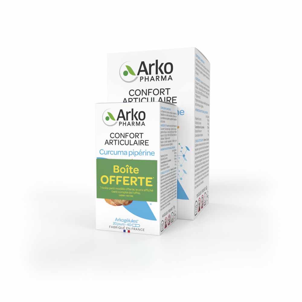 Arkopharma Arkocápsulas Confort articulaciones cúrcuma piperina 130+40 cápsulas