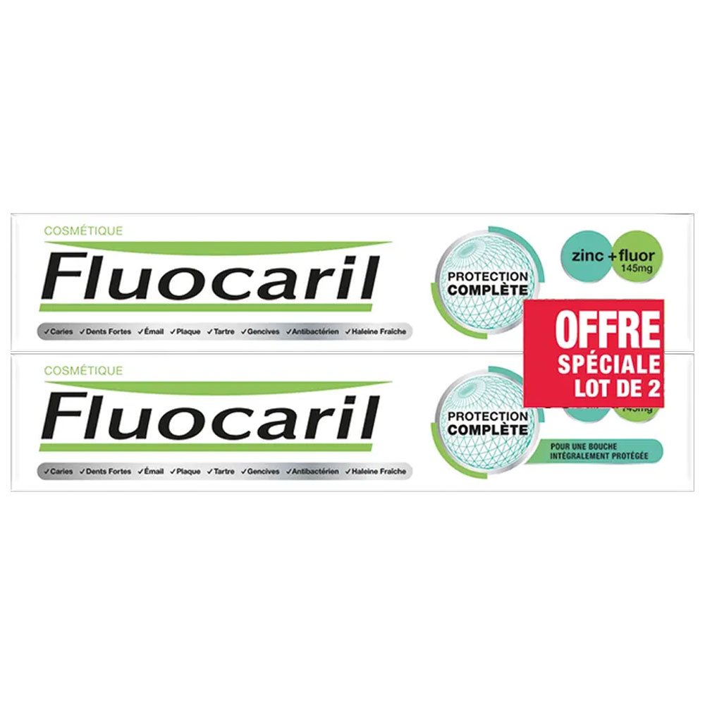 Fluocaril Dentifrice Protection Complète 2x75ml