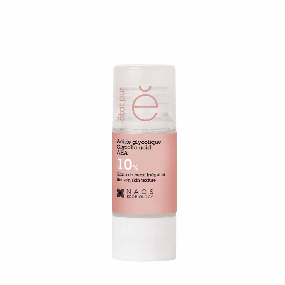 Etat Pur Activos Puros Ácido glicólico 10% peeling pérdida luminosidad e hiperpigmentación 15ml