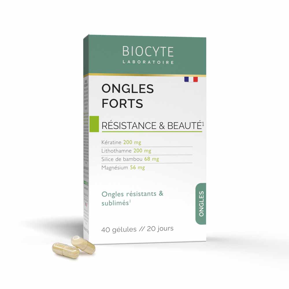 Biocyte Uñas Fuertes resistencia y belleza 40 cápsulas