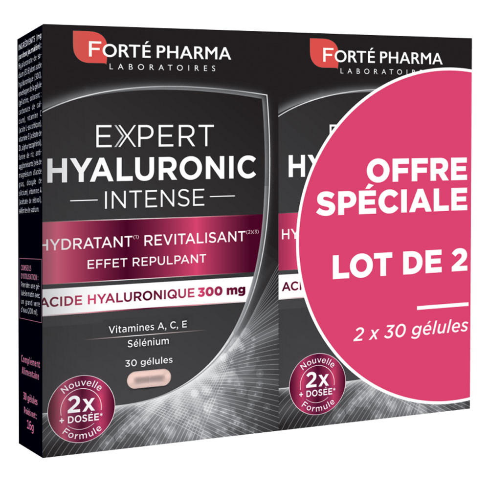 Forté Pharma Expert Beauté Ácido Hialurónico Intenso 30 Cápsulas