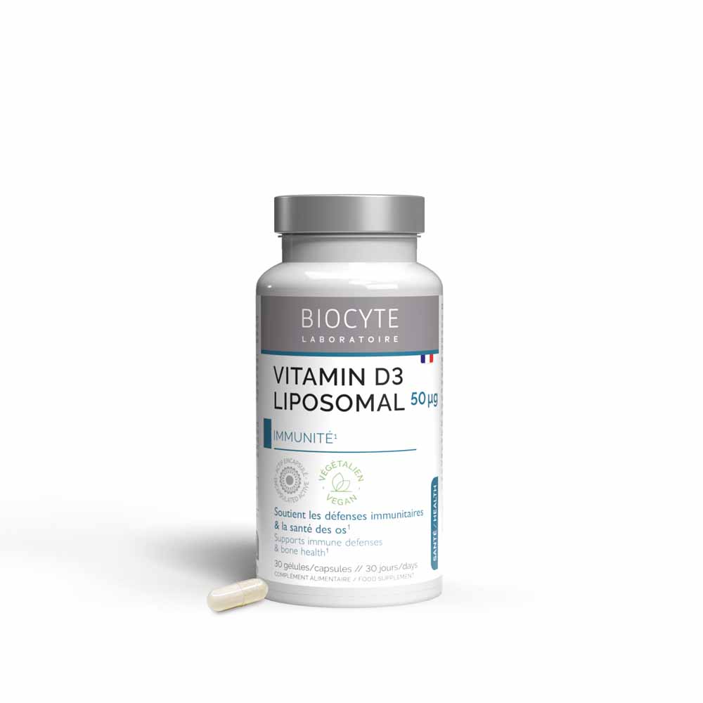 Biocyte Salud Vitamina D liposomada 30 Cápsulas