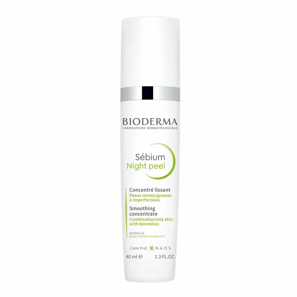 Bioderma Sebium Tratamiento exfoliante nocturno suave piel mixta a grasa 40 ml