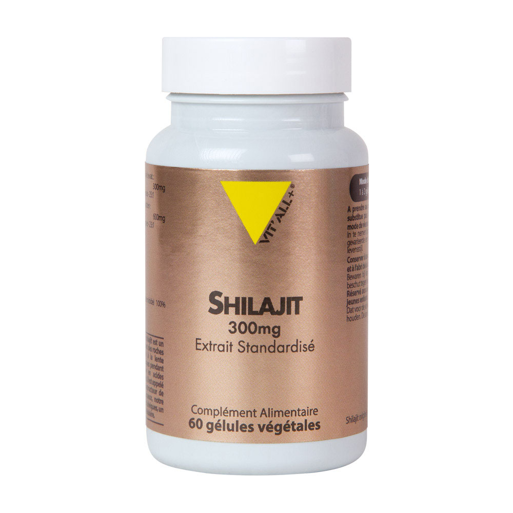 Vit'All+ Shilajit 300 mg 60 cápsulas vegetales
