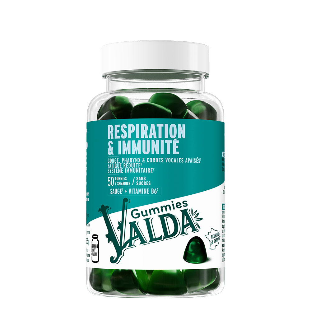 Valda Respire e Immunea Sabor a eucalipto 50 gominolas