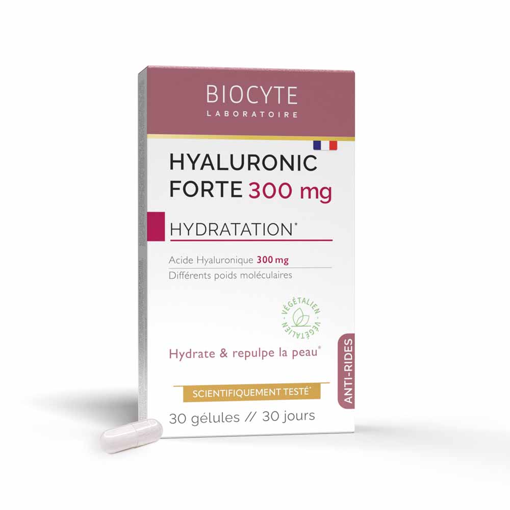 Biocyte Antiarrugas Hialurónico forte 300 mg hidratación 30 cápsulas