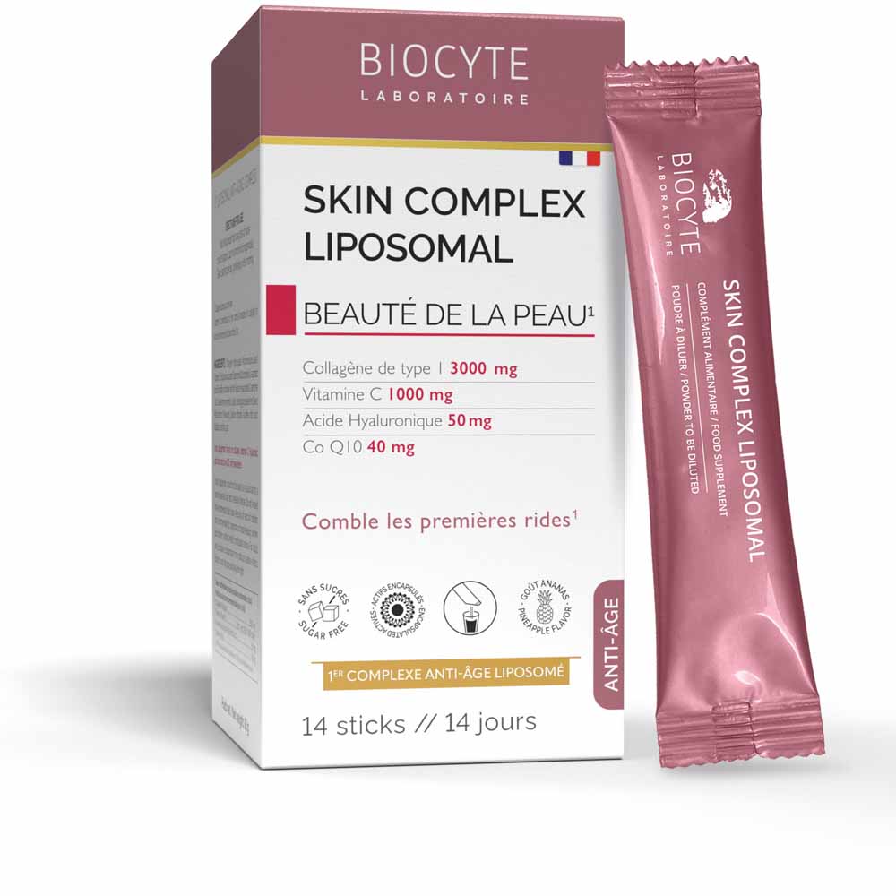Biocyte Antiedad Complejo liposomal piel 14 palos