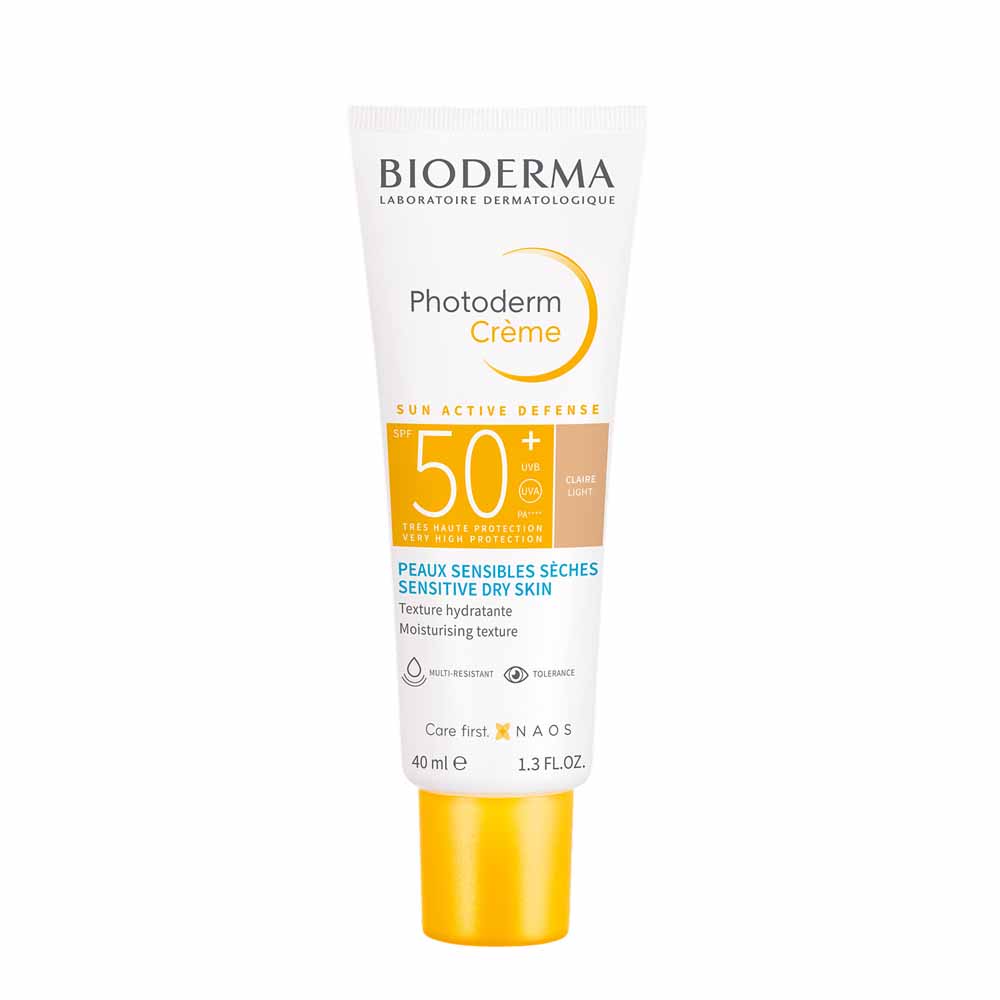 Bioderma Photoderm Crema Con Color Dorada Spf50+ Peaux sensibles sèches 40ml