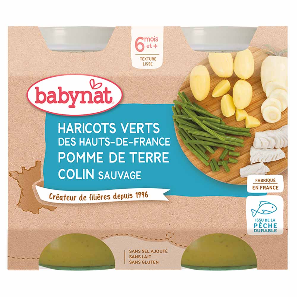 Babybio Potitos Menu Del Dia A Partir De 6 Meses 2x200g