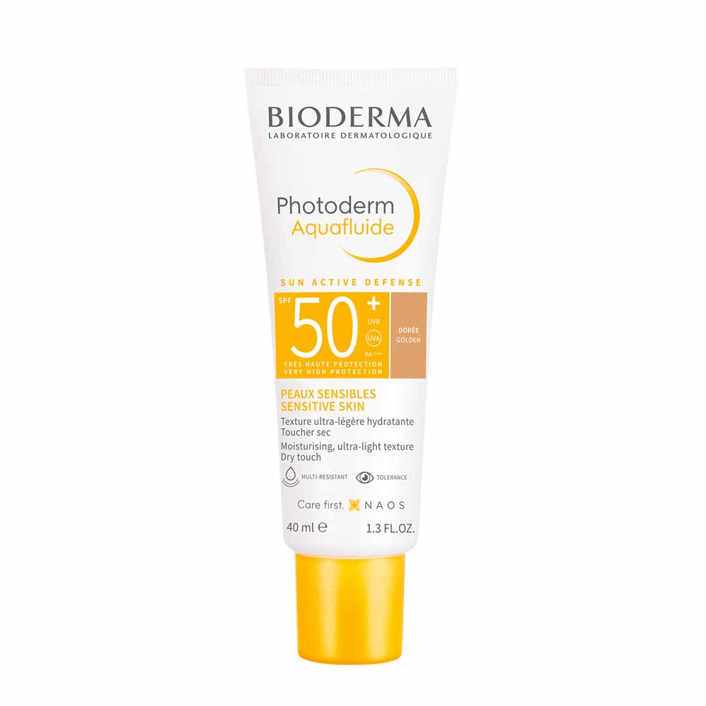 Bioderma Photoderm Aquafluid Con Color Spf50+ Max Aquafluide Peaux sensibles 40ml