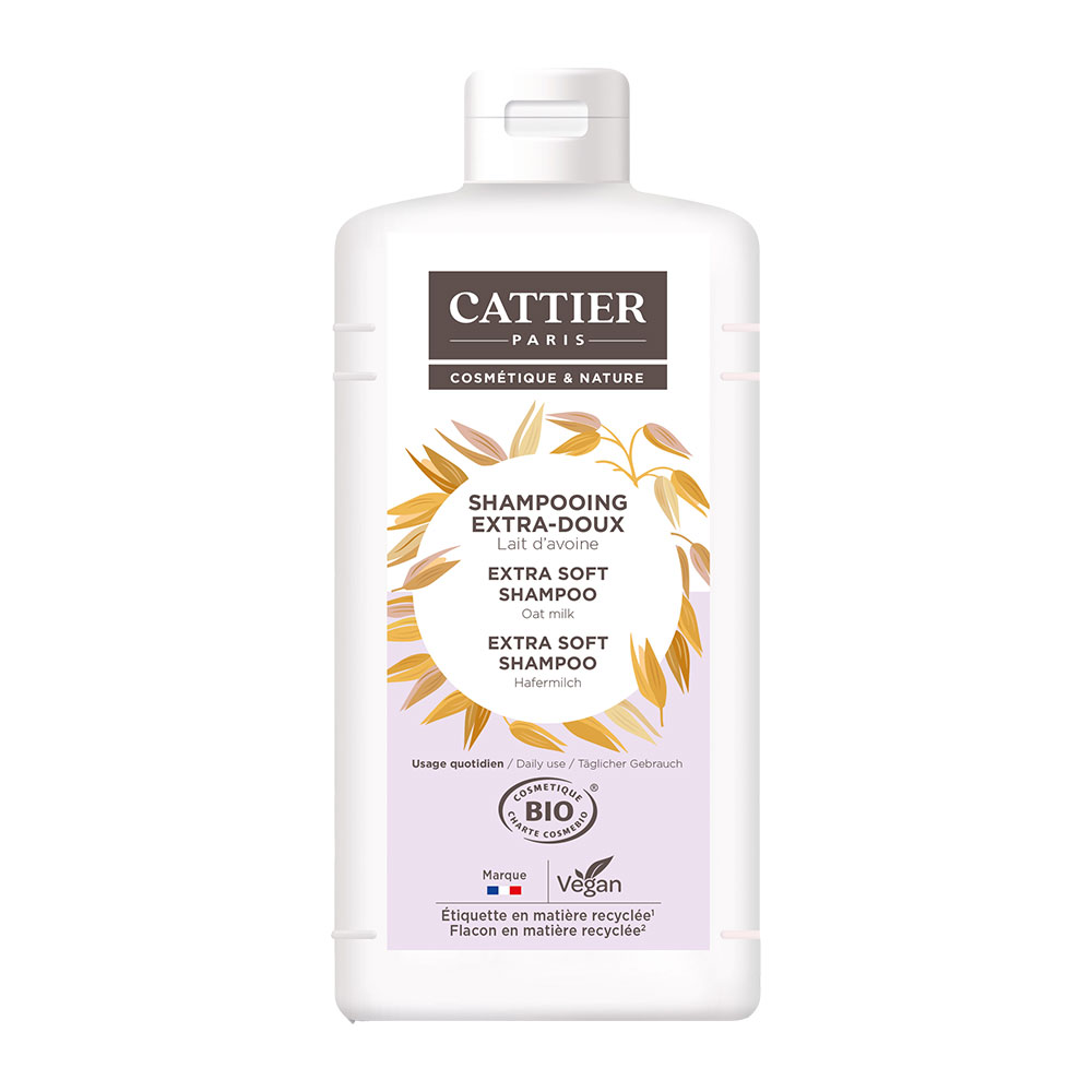Cattier Champu Extra-suave Uso Cotidiano Proteinas De Trigo 1l
