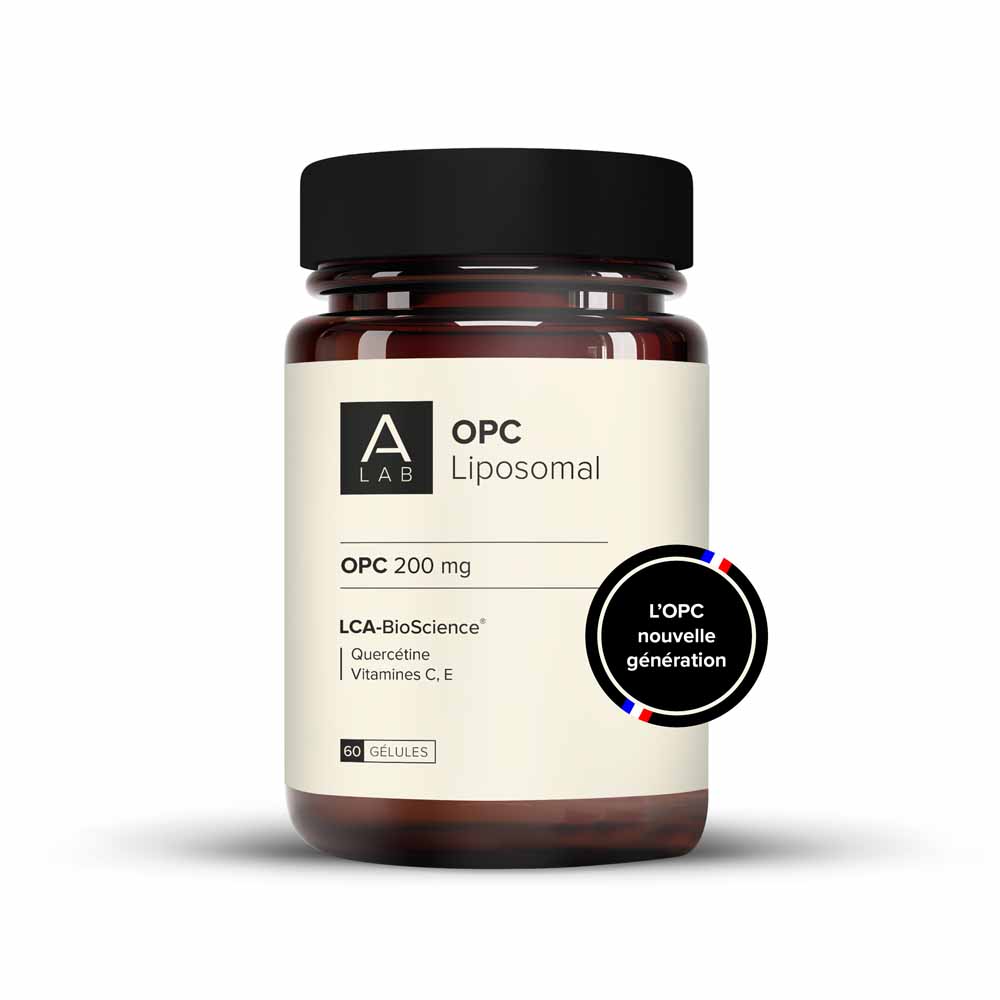 A-LAB OPC uva liposomal 200 mg Antioxidantes Circulación Piel 60 cápsulas