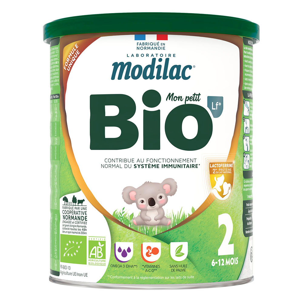Modilac Bio Leche 2 en Polvo de 6 meses a 1 año 800g