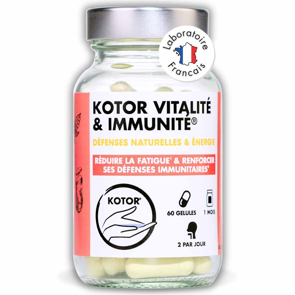 Kotor Pharma Vitalidad e Immunea Defensas naturales y energía 60 cápsulas