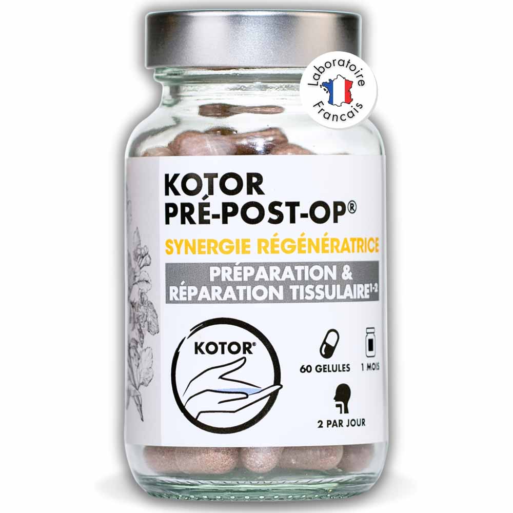 Kotor Pharma Pre Post Op Sinergia regeneradora 60 cápsulas