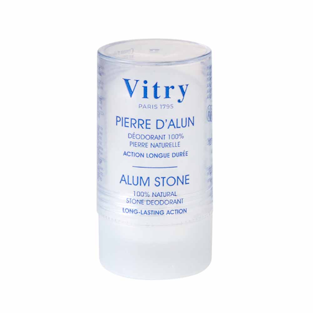 Vitry Desodorante Piedra De alumbre 100% Natural 120 Grs