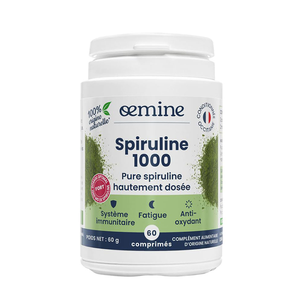 Oemine Espirulina pura 60 comprimidos