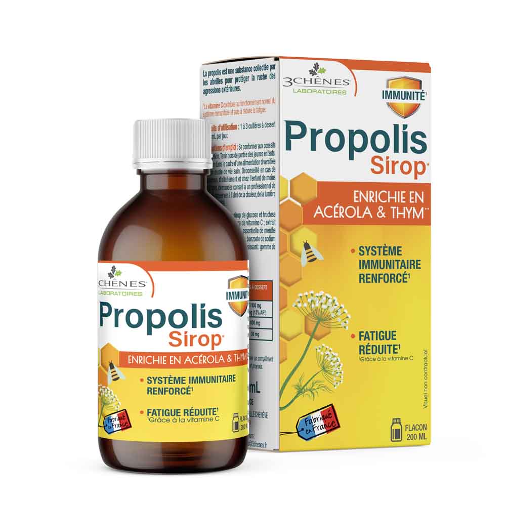 3 Chênes Jarabe de Propolis 200 ml