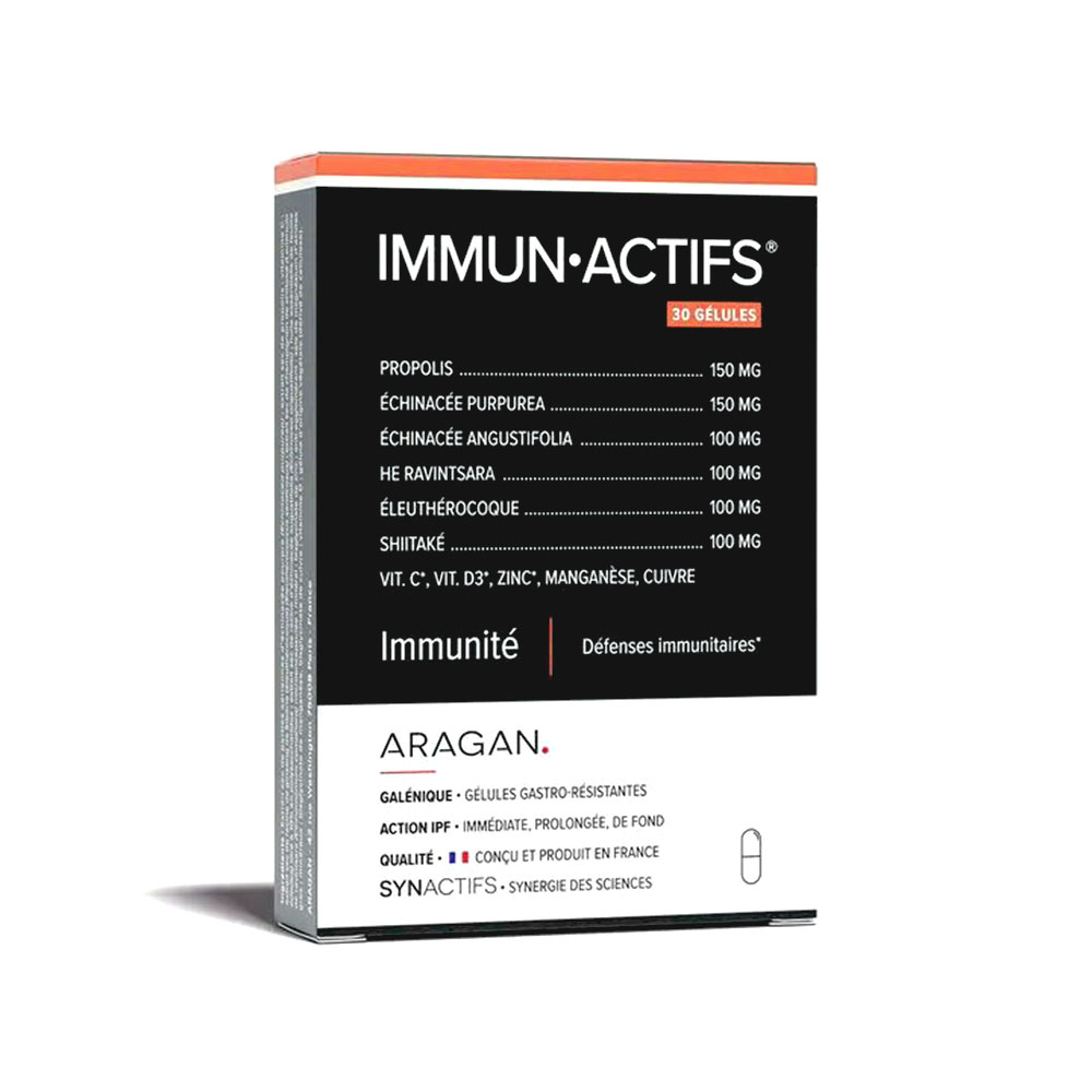 Aragan Synactifs Inmunoactivos Immunea 30 cápsulas