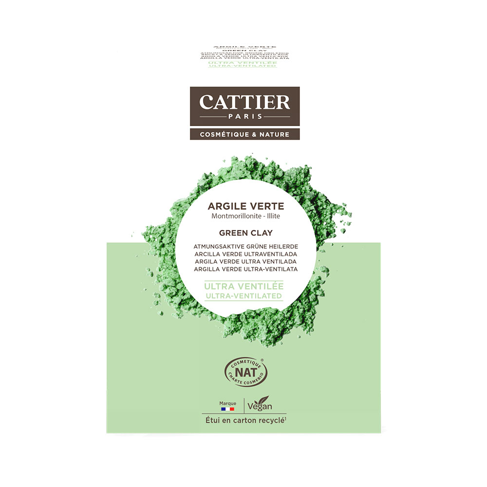 Cattier Arcilla Verde Ultra Ventilada 250g
