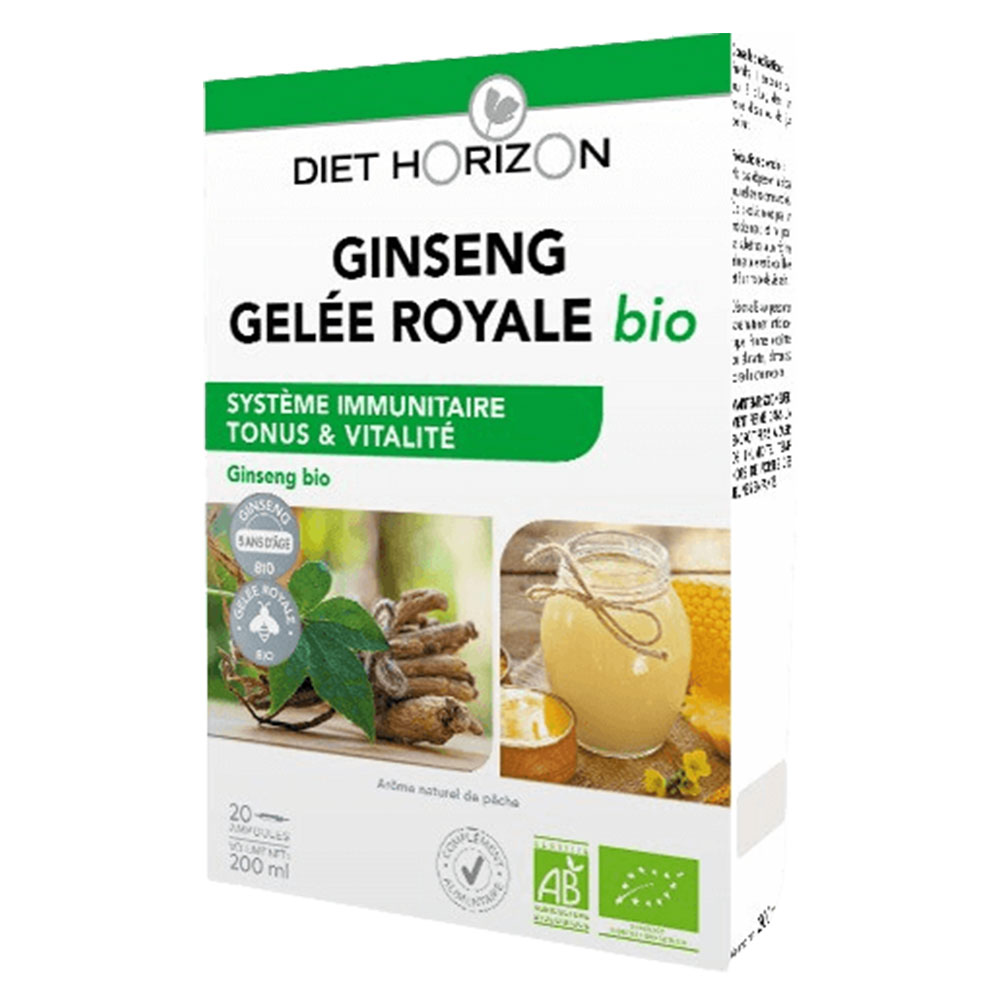 Diet Horizon Gel de Ginseng Real Bio 20 ampollas