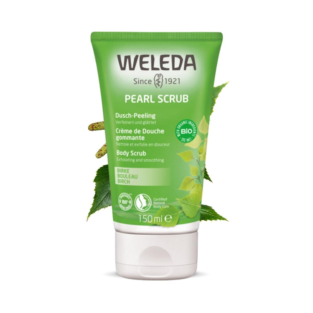 Weleda Abedul Crema de ducha exfoliante 150ml
