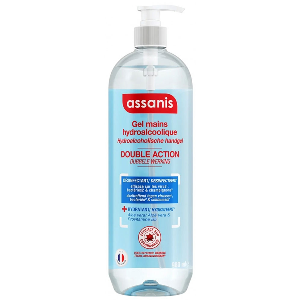 Assanis Gel desinfectante sin aclarado 980ml