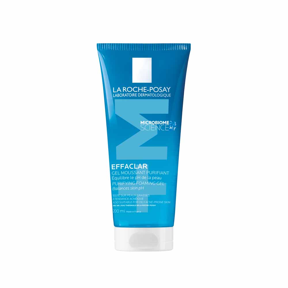 La Roche-Posay Effaclar Gel limpiador facial espumoso piel grasa con tendencia acnéica 200 ml