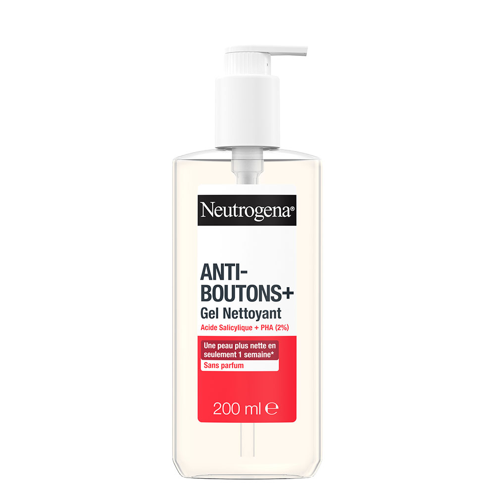 Neutrogena Anti-Bouton + Gel limpiador con ácido salicílico 200 ml