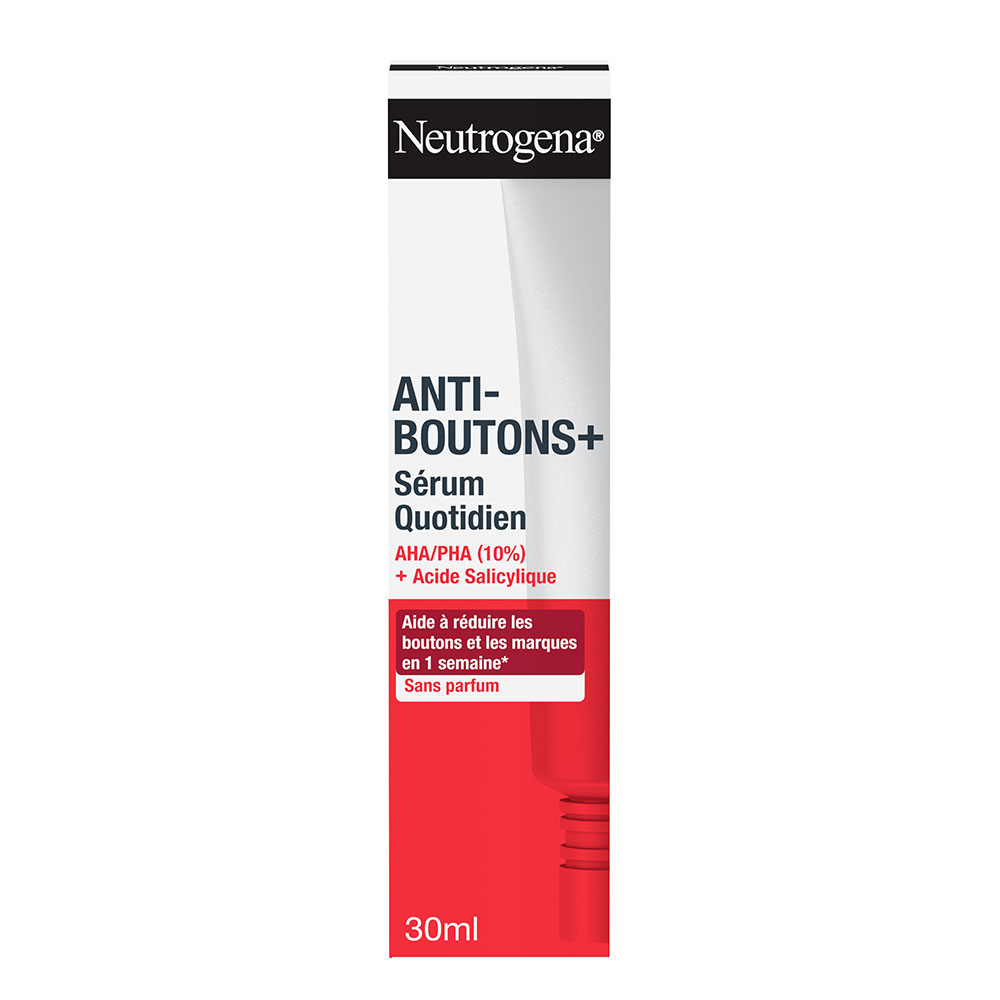 Neutrogena Anti-Bouton + Suero diario de AHA/PHA y ácido salicílico 30 ml