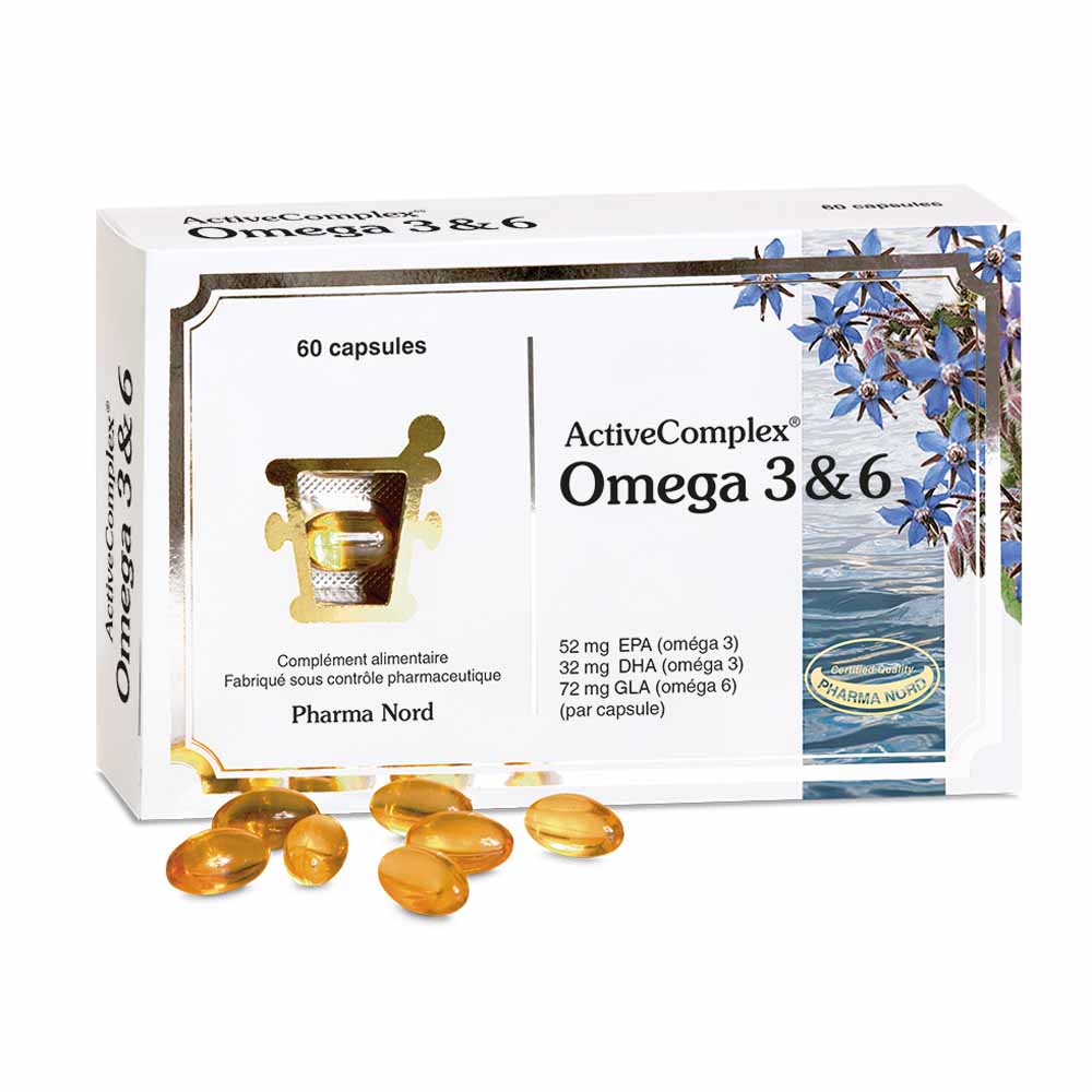 Pharma Nord ActiveComplex Omega 3 y 6 60 cápsulas
