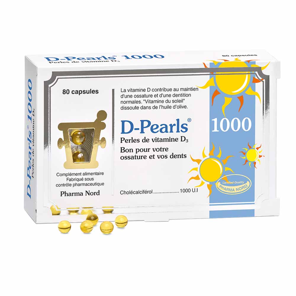 Pharma Nord D-pearls 1000 80 cápsulas