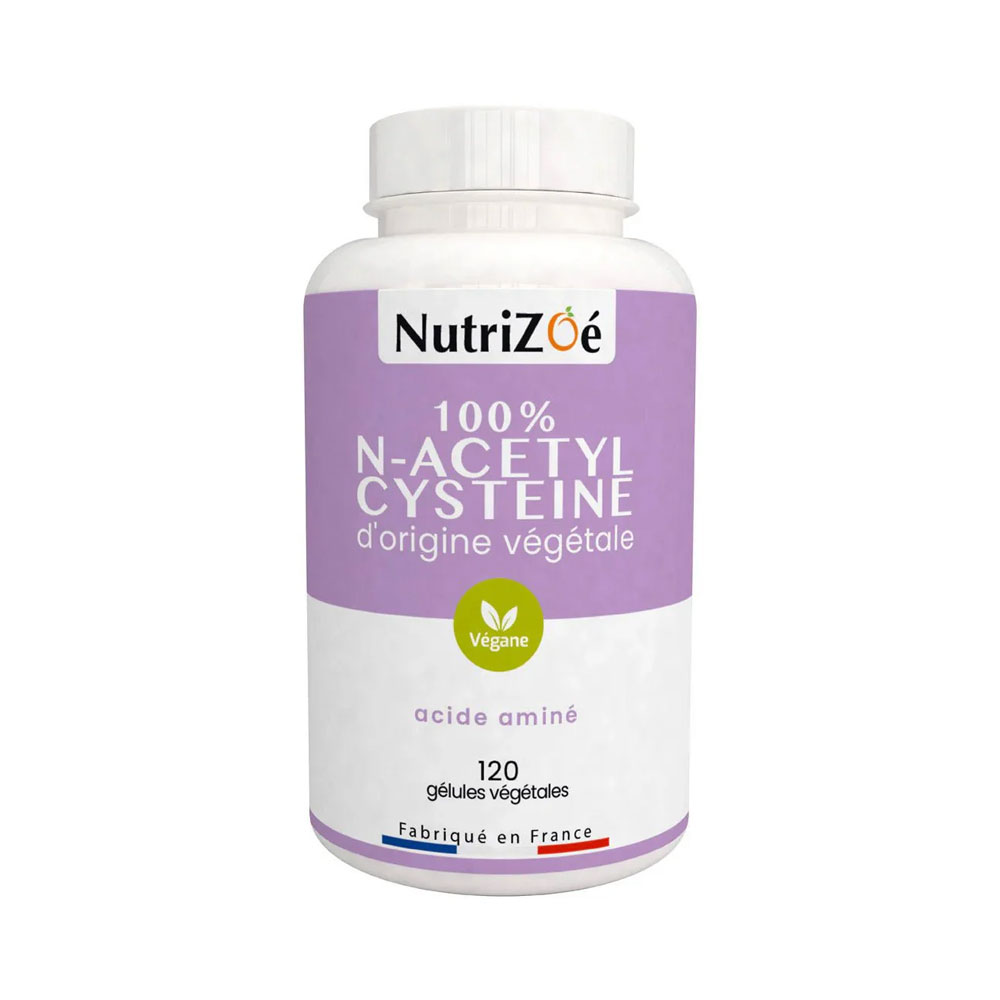 NutriZoé N-acetilcisteína 120 cápsulas