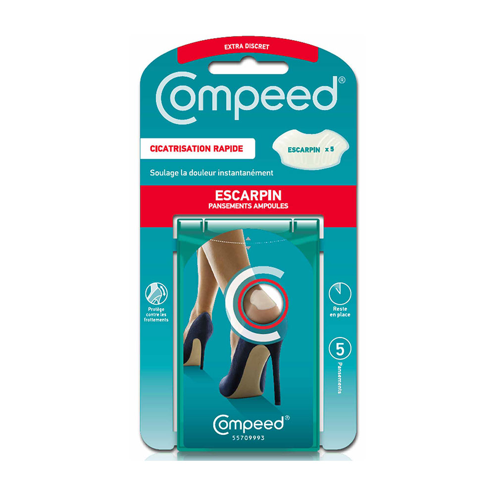 Compeed Apósitos para ampollas en el talón X5