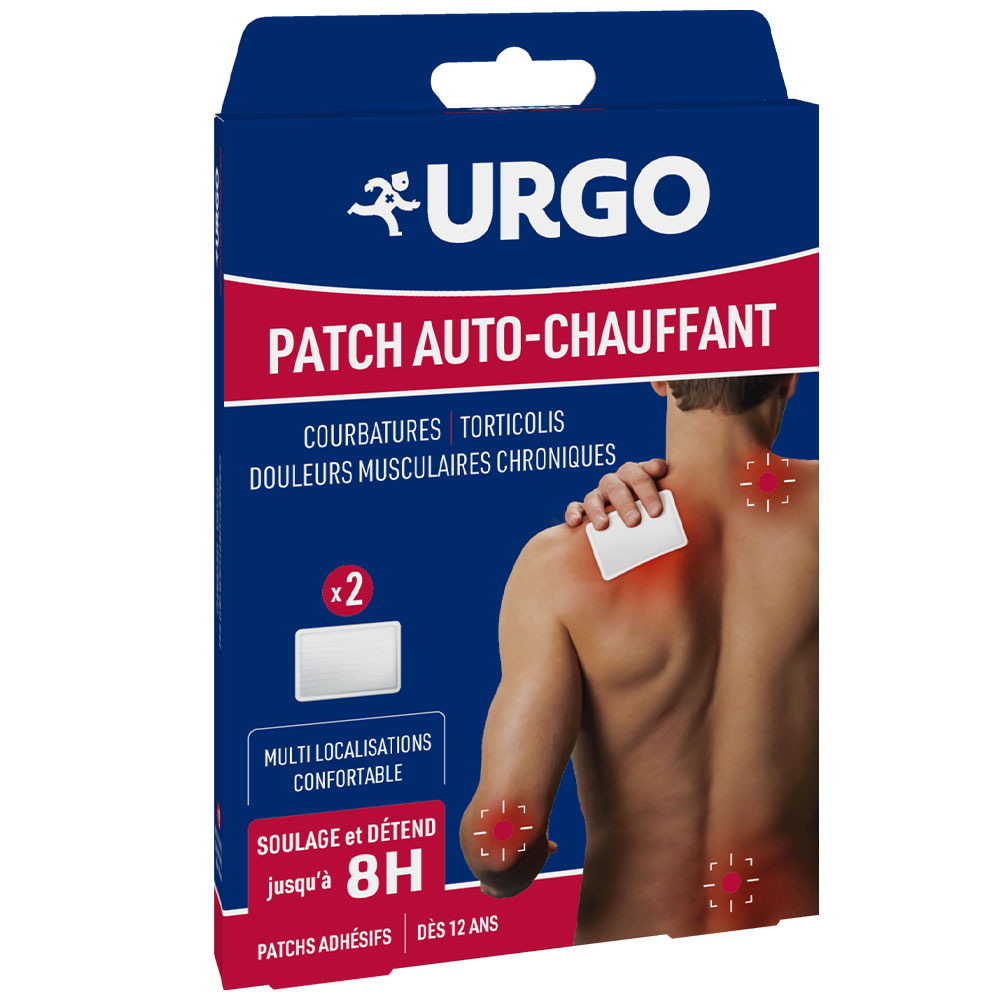 Urgo Parche autocalentable 8h x2
