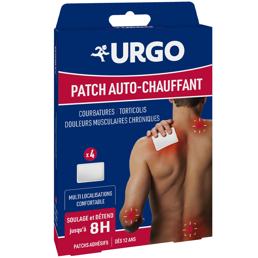 Urgo Parche autocalentable 8h x4