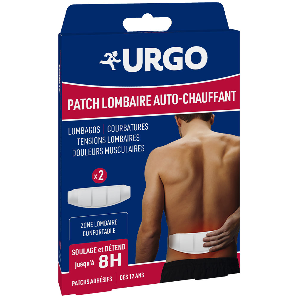 Urgo Parche lumbar autocalentable 8h x2