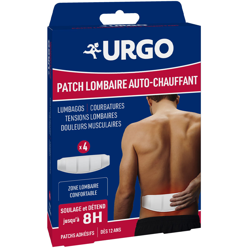 Urgo Parche lumbar autocalentable 8h x4